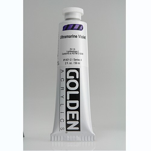 Golden, Heavy Body, Acrylic, Paint, 2oz, Ultramarine Violet